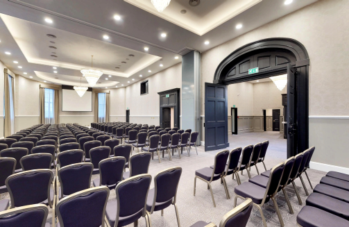 Villiers Hotel ballroom'